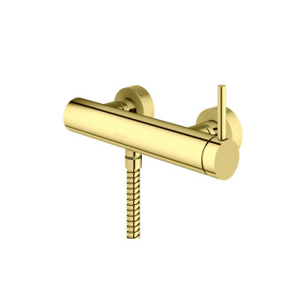 Bateria wannowa Kohlman Axel, natynkowa, wylewka 205mm, 2 wyjścia wody, chrom