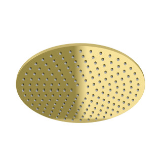 Deszczownica Kohlman, okrągła, 25x25cm, szczotkowany grafit