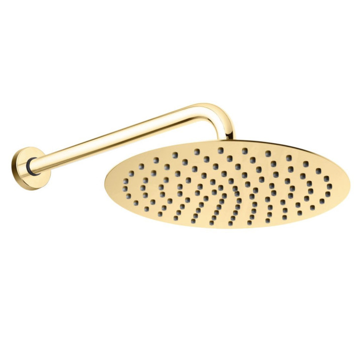 Deszczownica Oltens Vindel, okrągła, 30cm, złoty