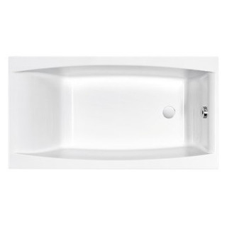 Wanna prostokątna Cersanit Virgo, 140x75cm, akrylowa, biały