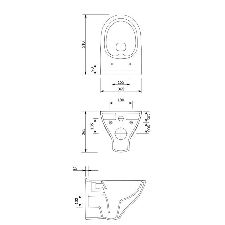 Set B245, miska wisząca WC Cersanit Virgo, 56x36cm, CleanOn, z deską slim wolnoopadającą, biały