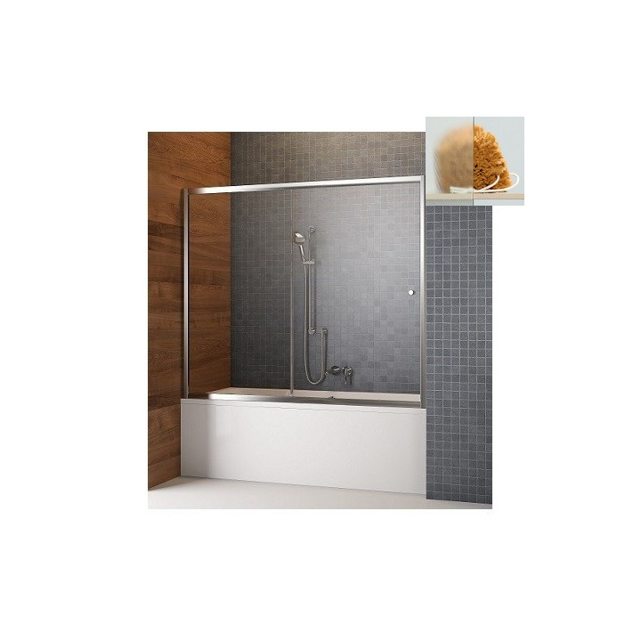 Parawan nawannowy 140 cm z drzwiami przesuwnymi Radaway Vesta DWJ- sanitbuy.pl