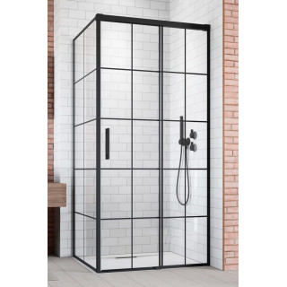 Ścianka boczna S3 100 Radaway Eos DWD+S, przejrzysta, 1000x1970mm, profil chrom