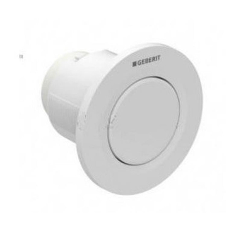 Przycisk uruchamiający do WC Geberit Sigma 01 pneumatyczny, ręczny, dwudzielny, podtynkowy