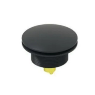 Pokrywa odpływu + odpływ dla wanien wolnostojących Riho, czarny mat