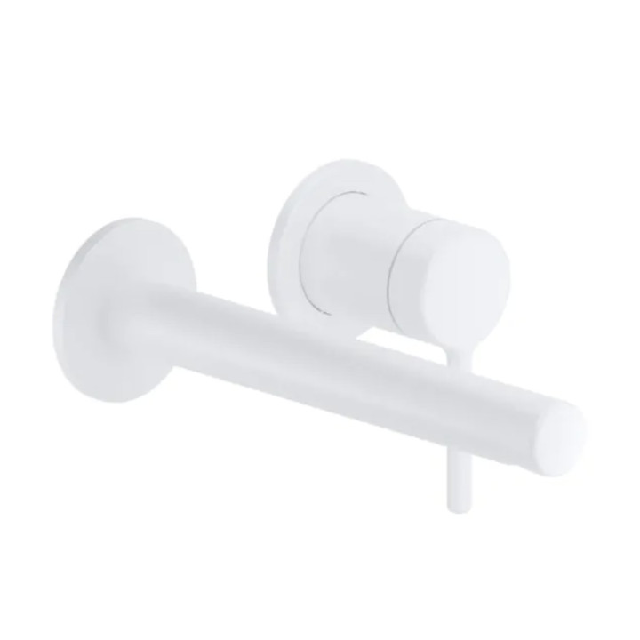 Zestaw prysznicowo-wannowy Excellent Pi, podtynkowy, 2 wyjścia wody, deszczownica 200mm, biały