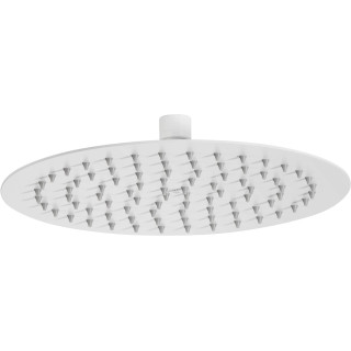 Deszczownica Tres, okrągła, 300mm, biel matowa