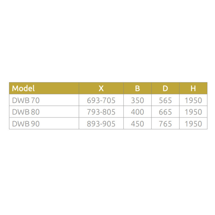 Drzwi prysznicowe do wnęki Radaway Carena DWJ 120, lewe, 1193-1205mm, szkło przejrzyste, profil chrom