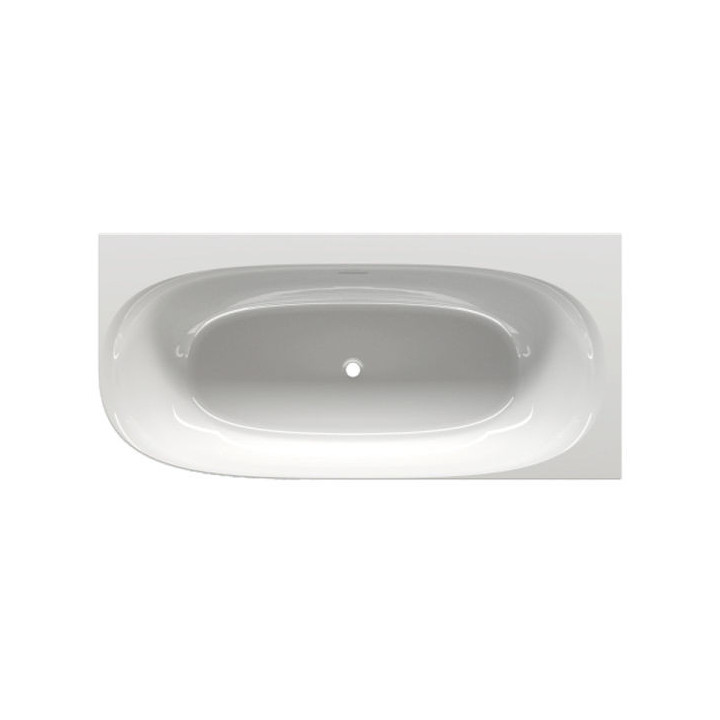 Wanna wolnostojąca narożna Riho Corner, lewa, 170x82cm, akryl, biała