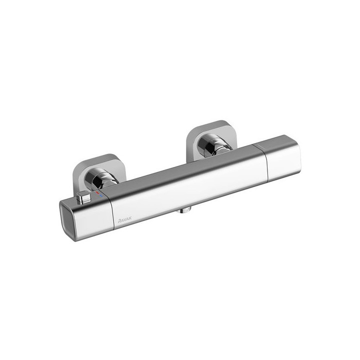 Bateria prysznicowa Ravak 10°, naścienna Termostatyczna TD 033.00/150