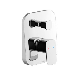 Bateria wannowo/natryskowa Ravak 10° Free, podtynkowa, z przełącznikiem,  TD F 061.00