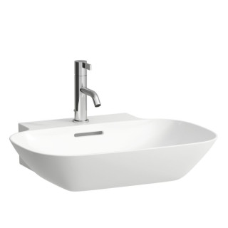 Umywalka ścienna 560 x 450 mm z otworem na baterię SaphirKeramik Laufen INO- sanitbuy.pl
