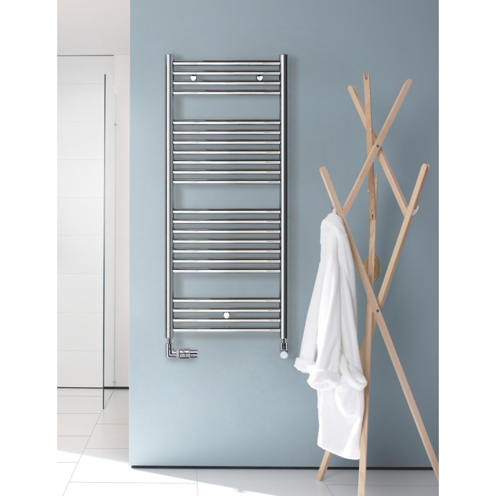 Grzejnik Zehnder Metropolitan Bar 80,5 x 40 cm - biały