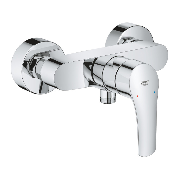 PYTAJ O RABAT ! Bateria prysznicowa Grohe Eurosmart ścienna, dł. 144mm, chrom, jednouchwytowa