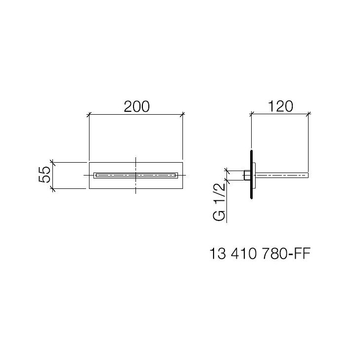 Wylewka Dornbracht MEM wannowa kaskadowa- sanitbuy.pl