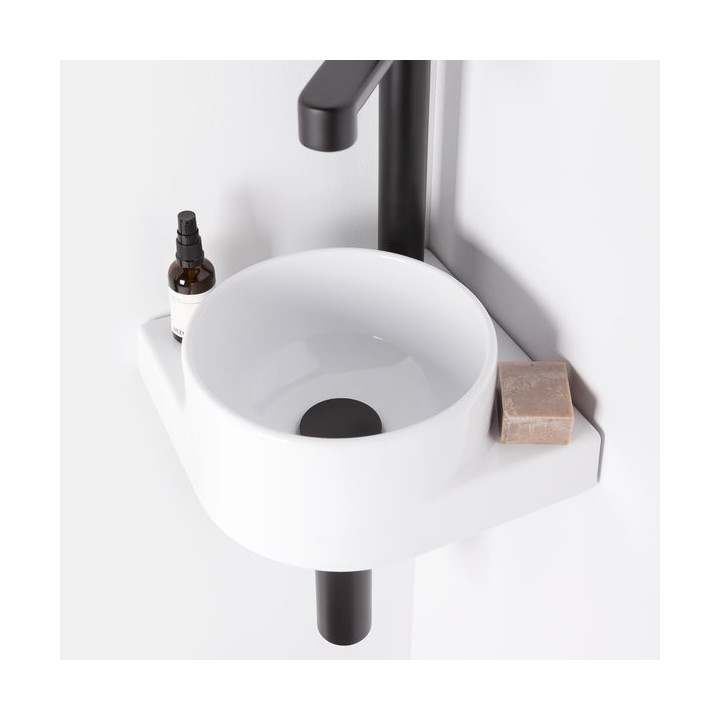 Umywalka Ravak Yard 280 C, 28 x 28 cm, biała