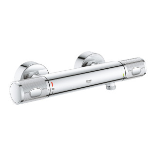 Termostatyczna bateria prysznicowa Grohe Grohtherm 1000, natynkowa, DN 15, EcoButton, chrom
