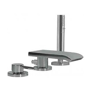 Bateria wannowa Tres Max-Tres trzyotworowa- sanitbuy.pl