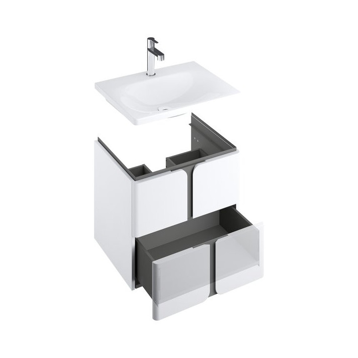 Umywalka Ravak Balance 500, 50 x 46 cm, biała 