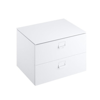 Blat podumywalkowy Ravak Comfort 800, 80 x 46 cm, biały