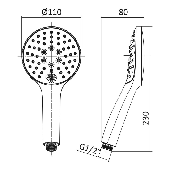 Wąż przyłączeniowy Bruma, 120 cm - chrom