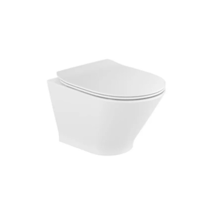 Miska Roca Gap Rimless 34x54 cm, wisząca 