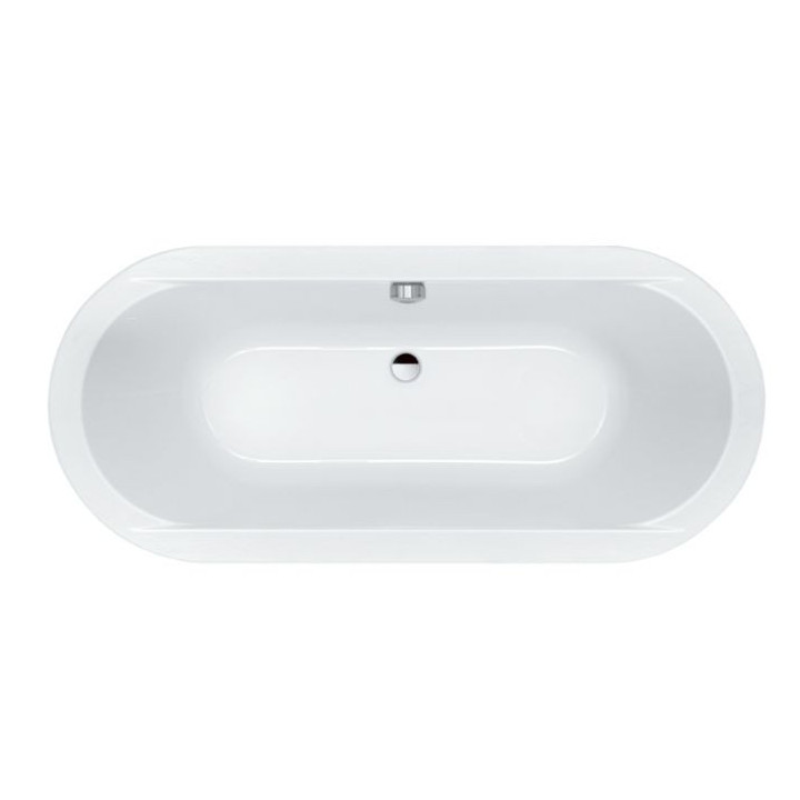 Wanna owalna Sanplast WOW/PR, 180x80cm, akrylowa, biały