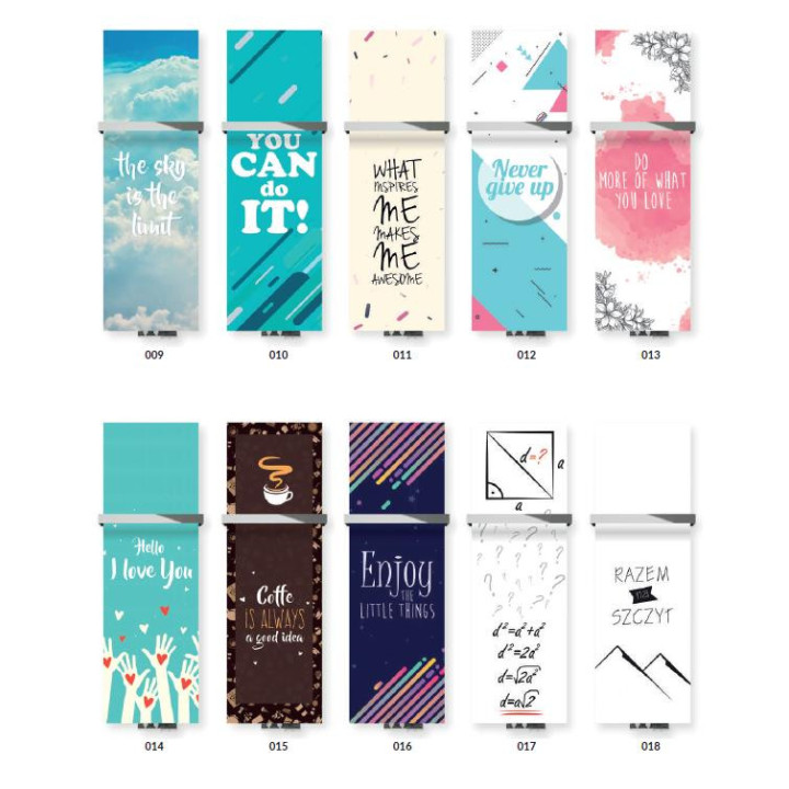 Grzejnik Terma Case 138,5x50 cm, z zestawem zaworowym i głowicą termostatyczną - biały/ kolor- sanitbuy.pl