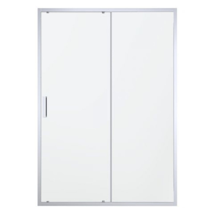 Drzwi prysznicowe do wnęki Oltens Fulla, 120x195cm, szkło przezroczyste, profil chrom