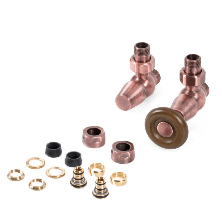 Zawór trójosiowy termostatyczny GZ 1/2'', chrom