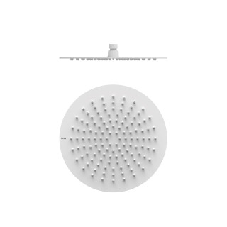 Deszczownica Tres, okrągła, 300mm, biel matowa