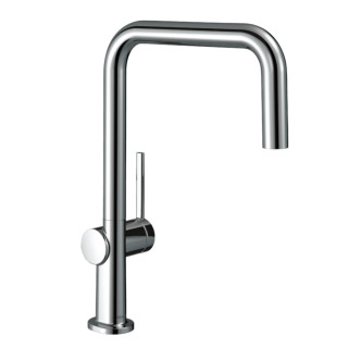 Bateria kuchenna Hansgrohe Talis M54 U, jednouchwytowa, wysokość 22 cm, 1jet, chrom