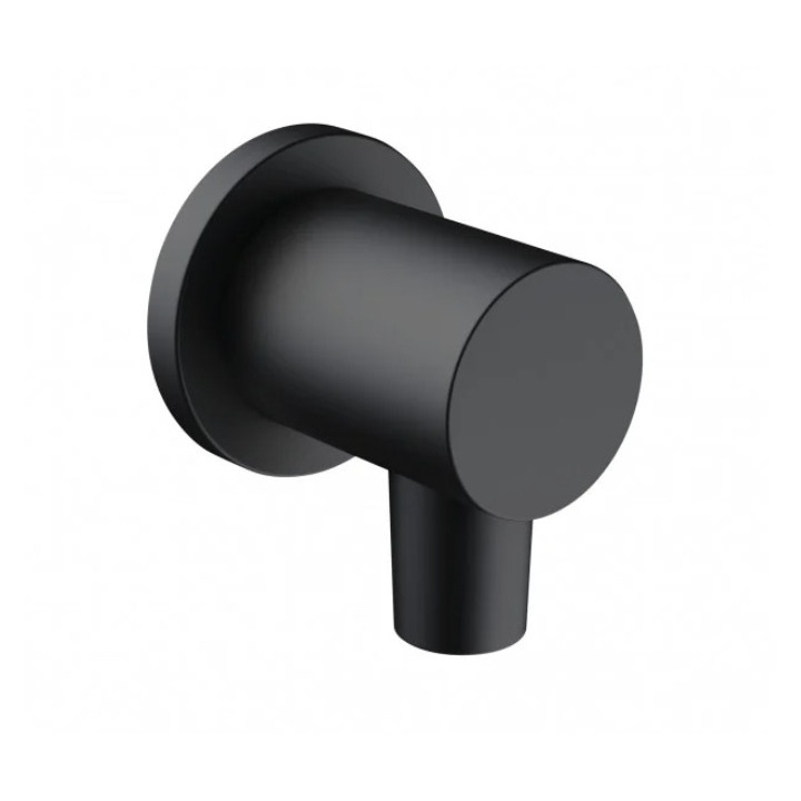 Przyłącze wody Kludi Nova Fonte, ścienne, czarny mat