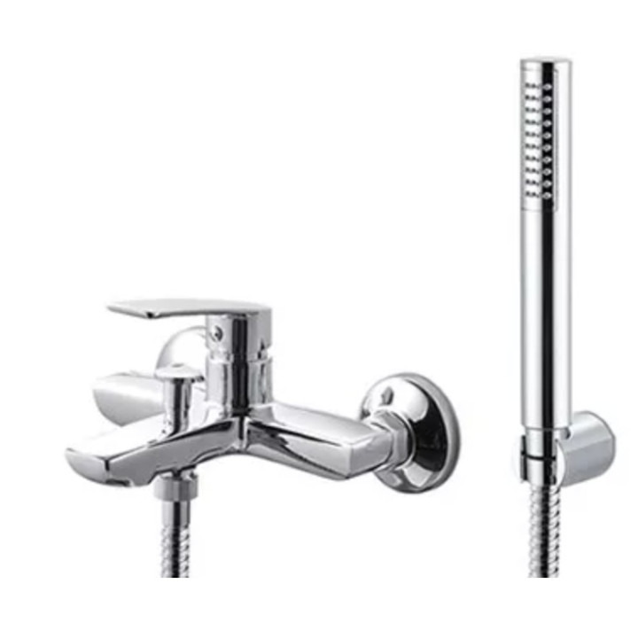 Bateria umywalkowa Vema Oten, podtynkowa, wylewka 151mm, bez korka, chrom