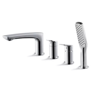 Bateria natryskowa Vema Oten, podtynkowa, 2 wyjścia wody, chrom