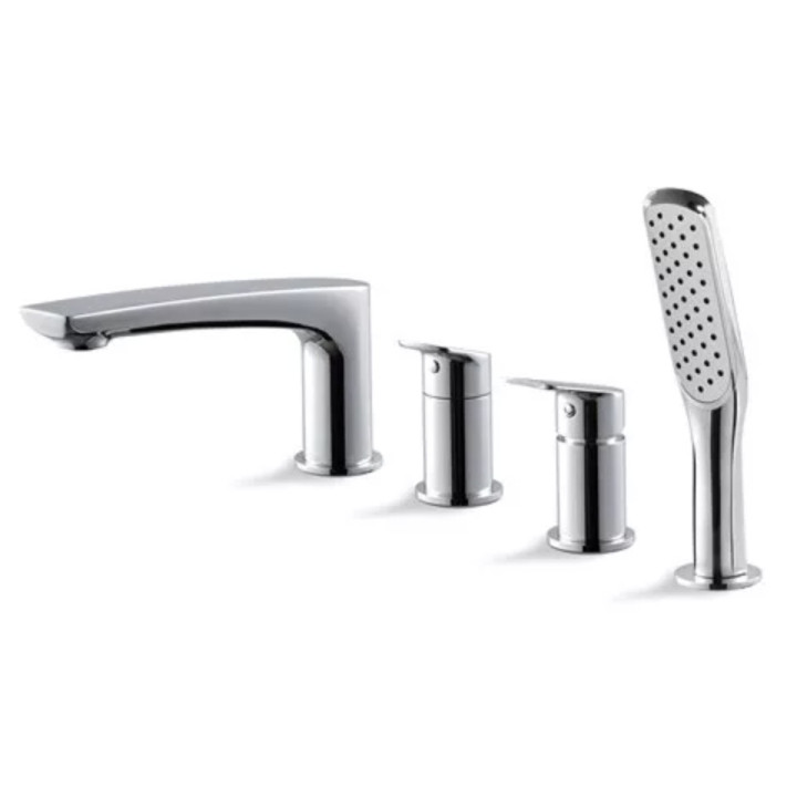 Bateria natryskowa Vema Oten, podtynkowa, 2 wyjścia wody, chrom