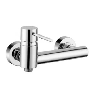 Bateria wannowo-natryskowa Demm Spike, natynkowa, 2 wyjścia wody, zestaw natryskowy, chrom