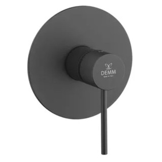 Bateria natryskowa Demm Spike, natynkowa, 1 wyjście wody, chrom