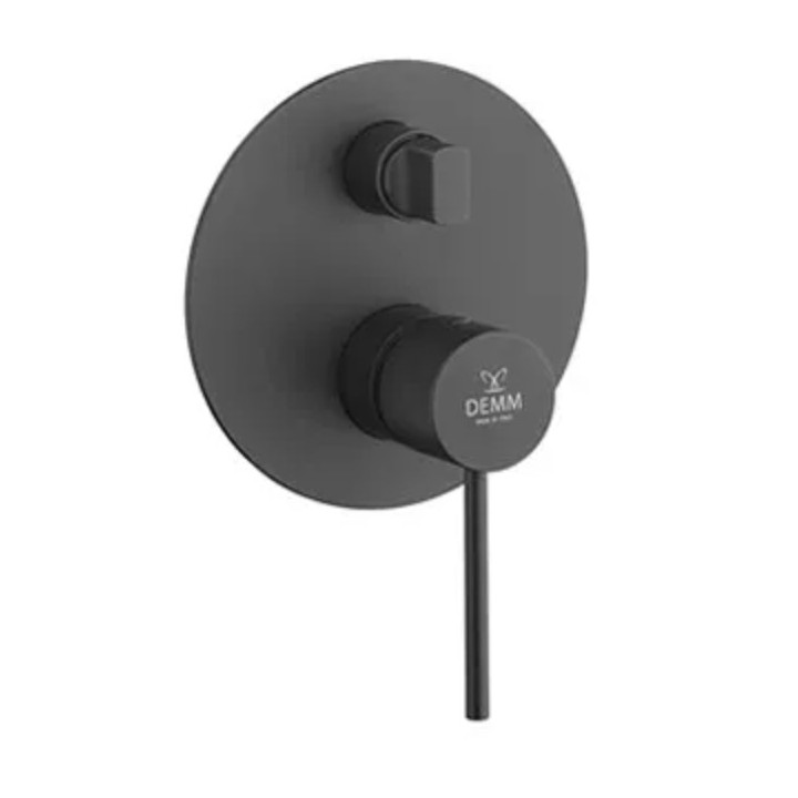 Bateria natryskowa Demm Spike, podtynkowa, 1 wyjście wody, chrom