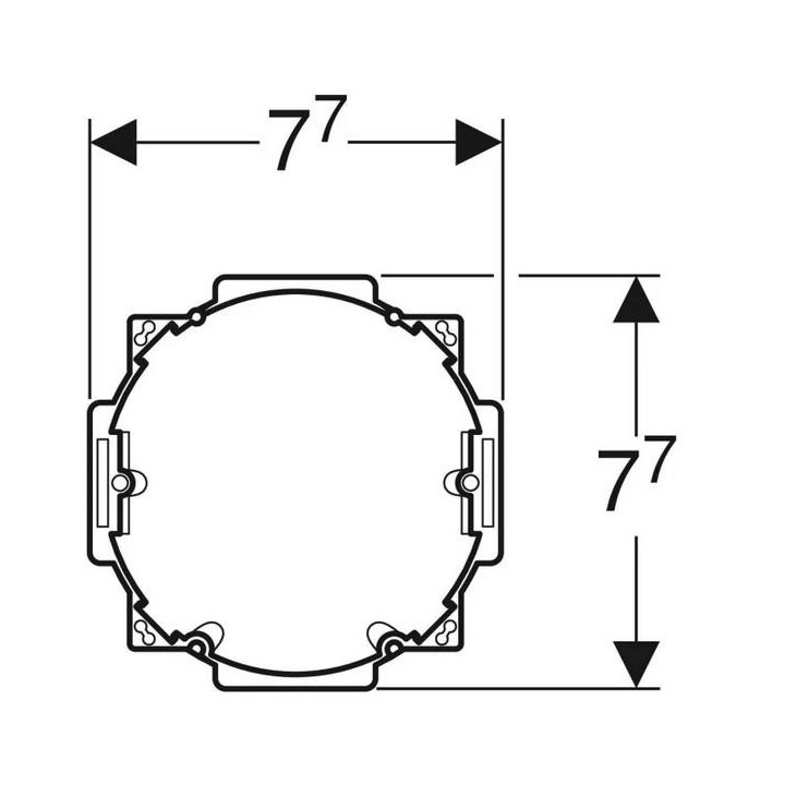 Zestaw zasilaczy Geberit 230 V / 12 V / 50 Hz, z przewodem zasilania napięciowego 1.8 m, do skrzynki przyłączeniowej 