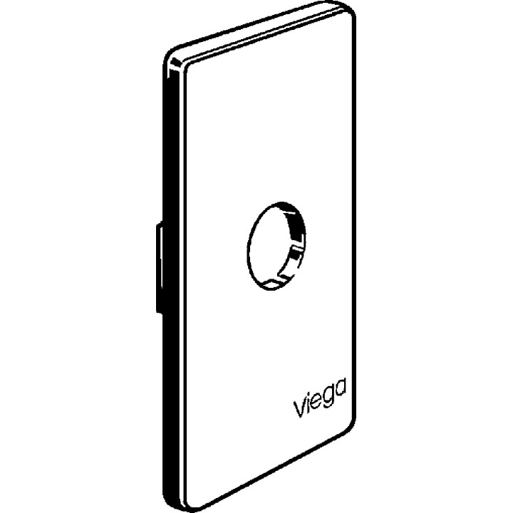 Syfon Viega umywalkowy z płytką maskującą, biały- sanitbuy.pl