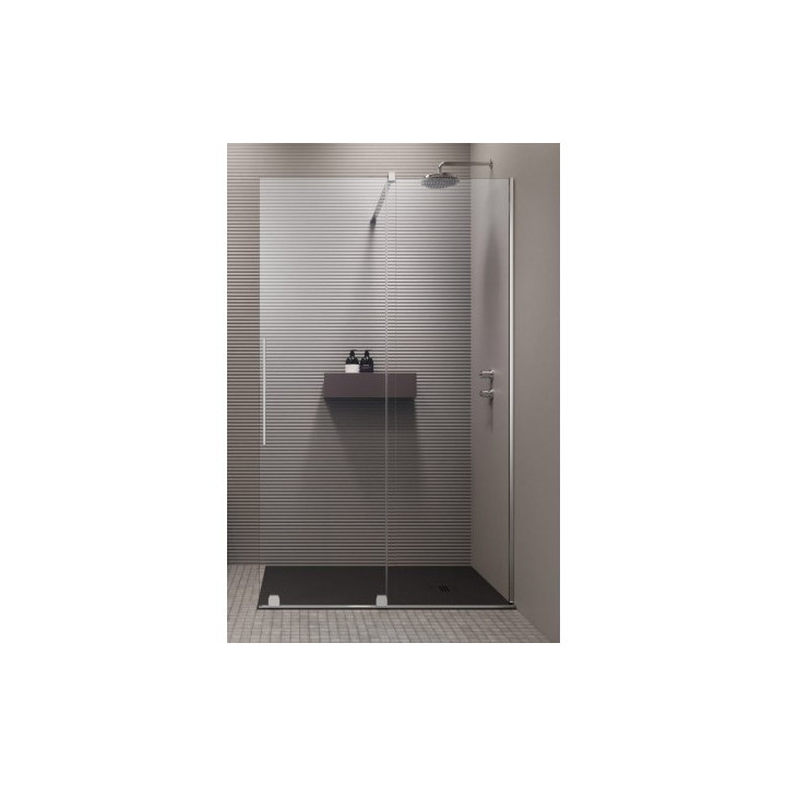 Radaway Furo kabina Walk-in 120x200cm lewa szkło przejrzyste 10106638-01-01L/10110594-01-01
