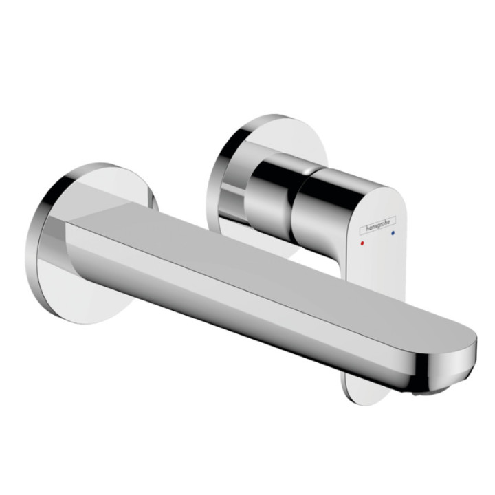 Jednouchwytowa bateria umywalkowa Hansgrohe Talis S 210 z obrotową wylewką 120°, z kompletem odpływowym, DN15, chrom- sanitbuy.p