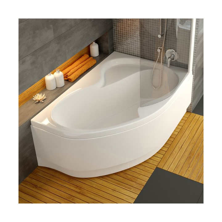 Obudowa panel przedni dla wanny Ravak Rosa II prawa, 170x105cm, biały