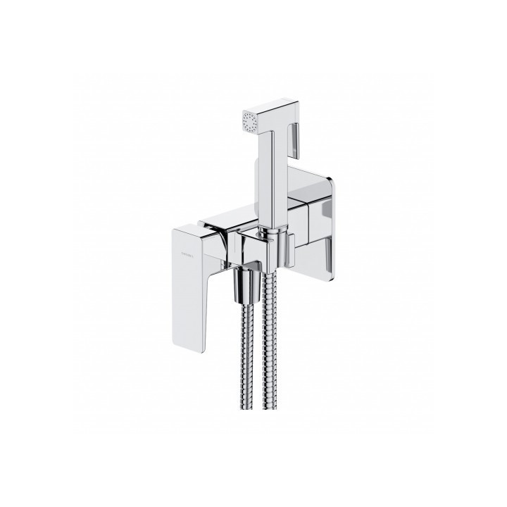 Bateria umywalkowa wysoka Omnires Parma, czarna