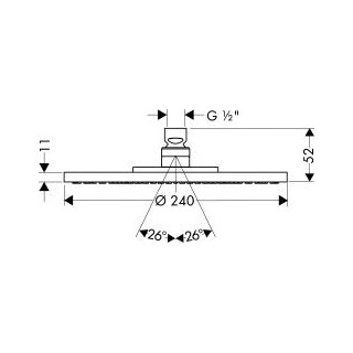 Głowica talerzowa Axor- sanitbuy.pl