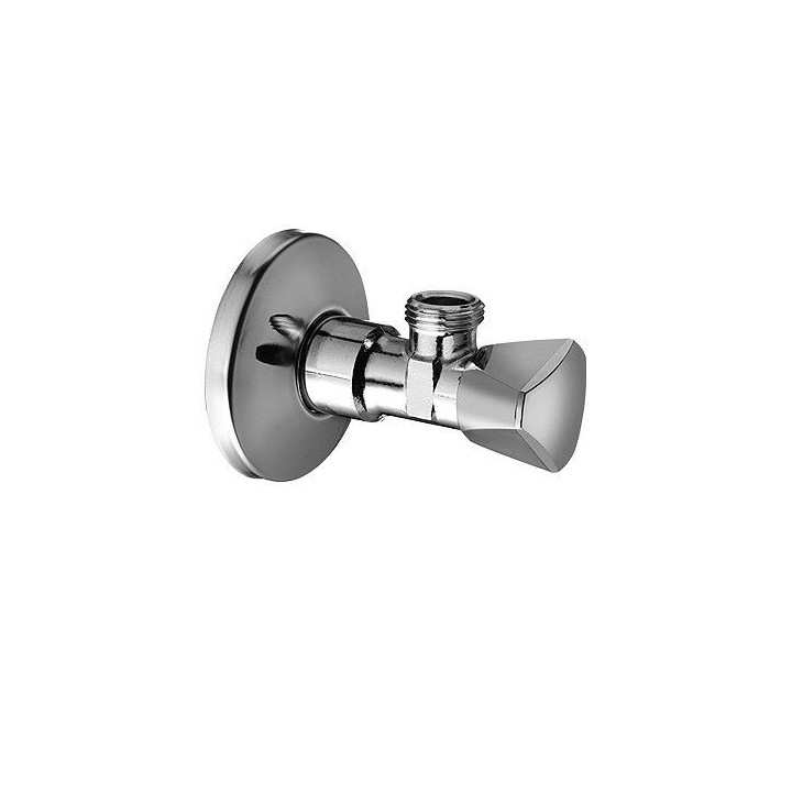Zawór kątowy Schell Comfort regulacyjny 1/2x3/8' (do baterii umywalkowej) - chrom