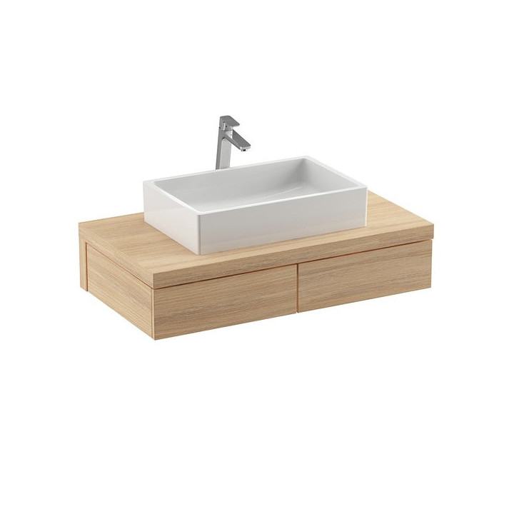 Szafka podumywalkowa SD Ravak Formy 1000, dąb