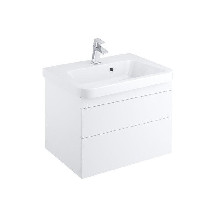 Szafka pod umywalkę Ravak 10° II, 550 mm, biała