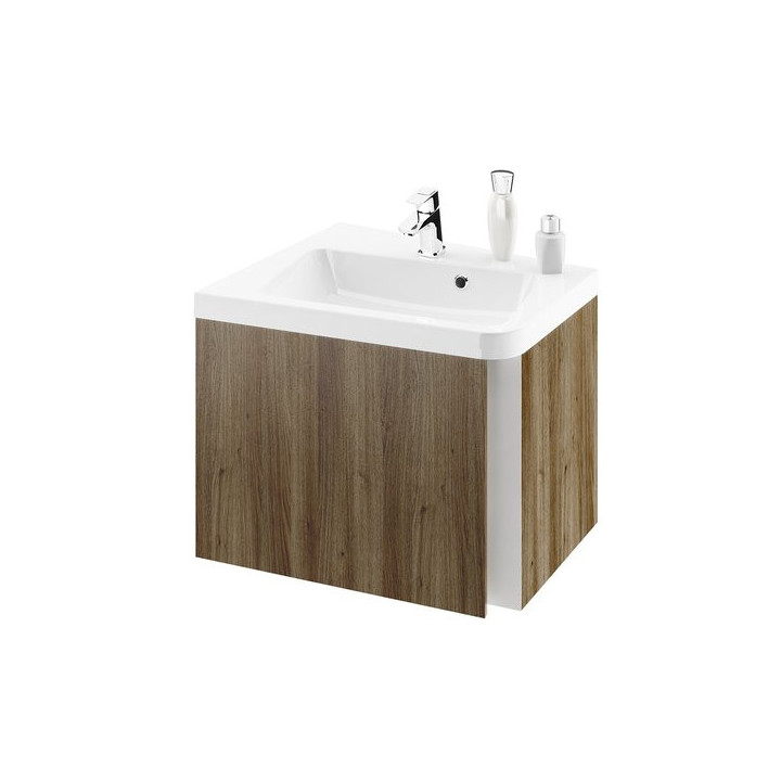 Szafka podumywalkowa Ravak SD 10° Lewa ,narożna, 550mm, biała